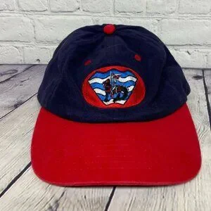 AJM | Accessories | Vintage Hat Low Profile Cap Blue Royal Canadian Sea ...